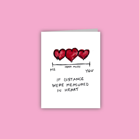 Measured in Hearts Card