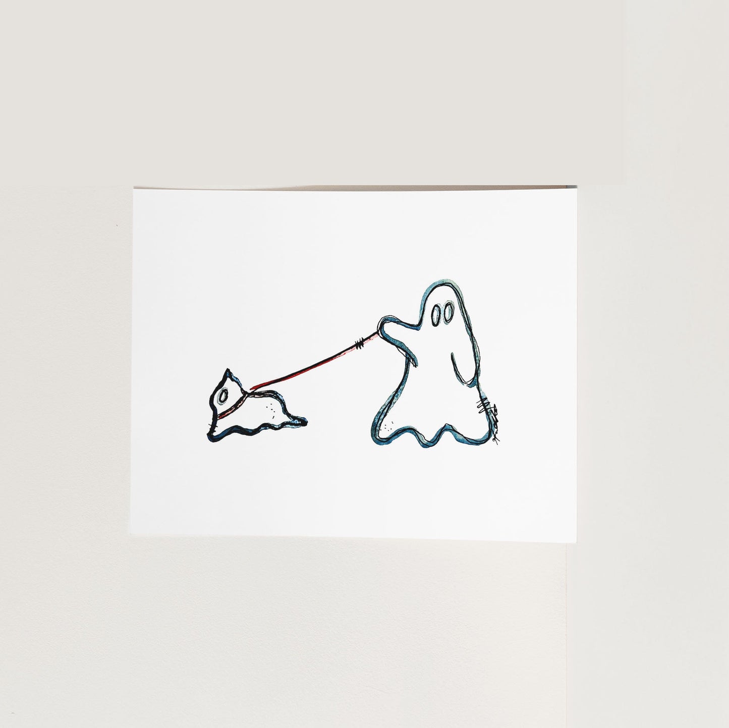 "Just a ghost and their dog" Limited Edition Print