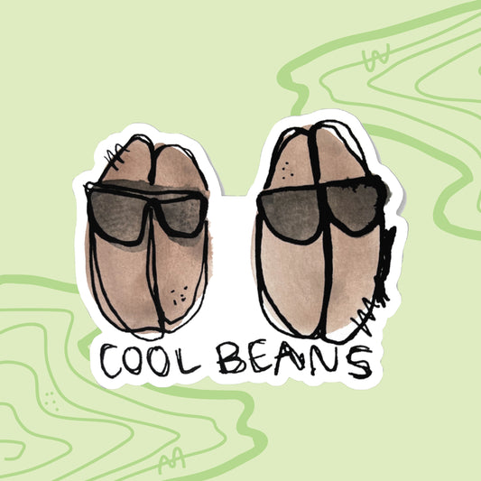 "Cool Beans" Sticker
