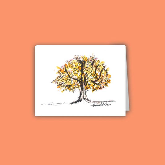 Fall Tree Card