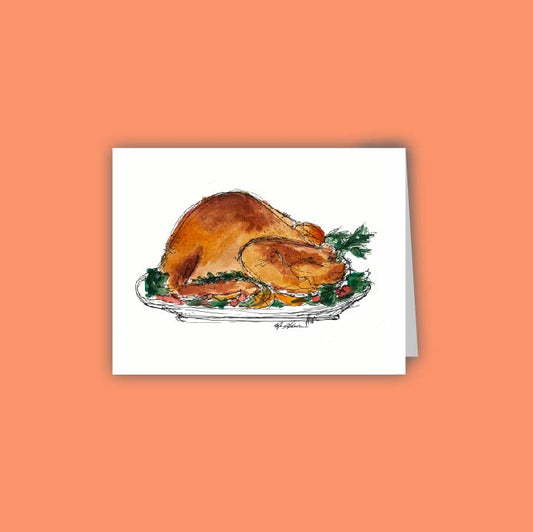 Thanksgiving Turkey Card