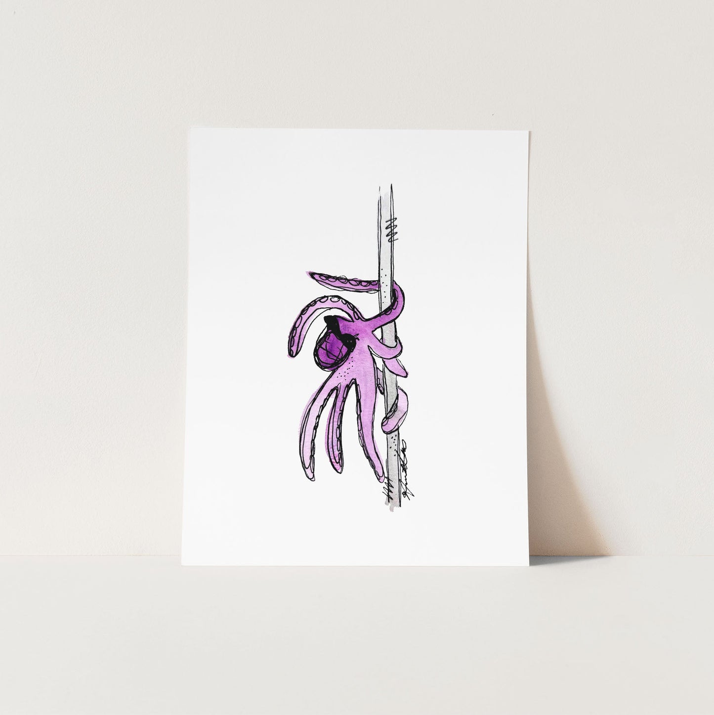 "Octogrips" Limited Edition Print