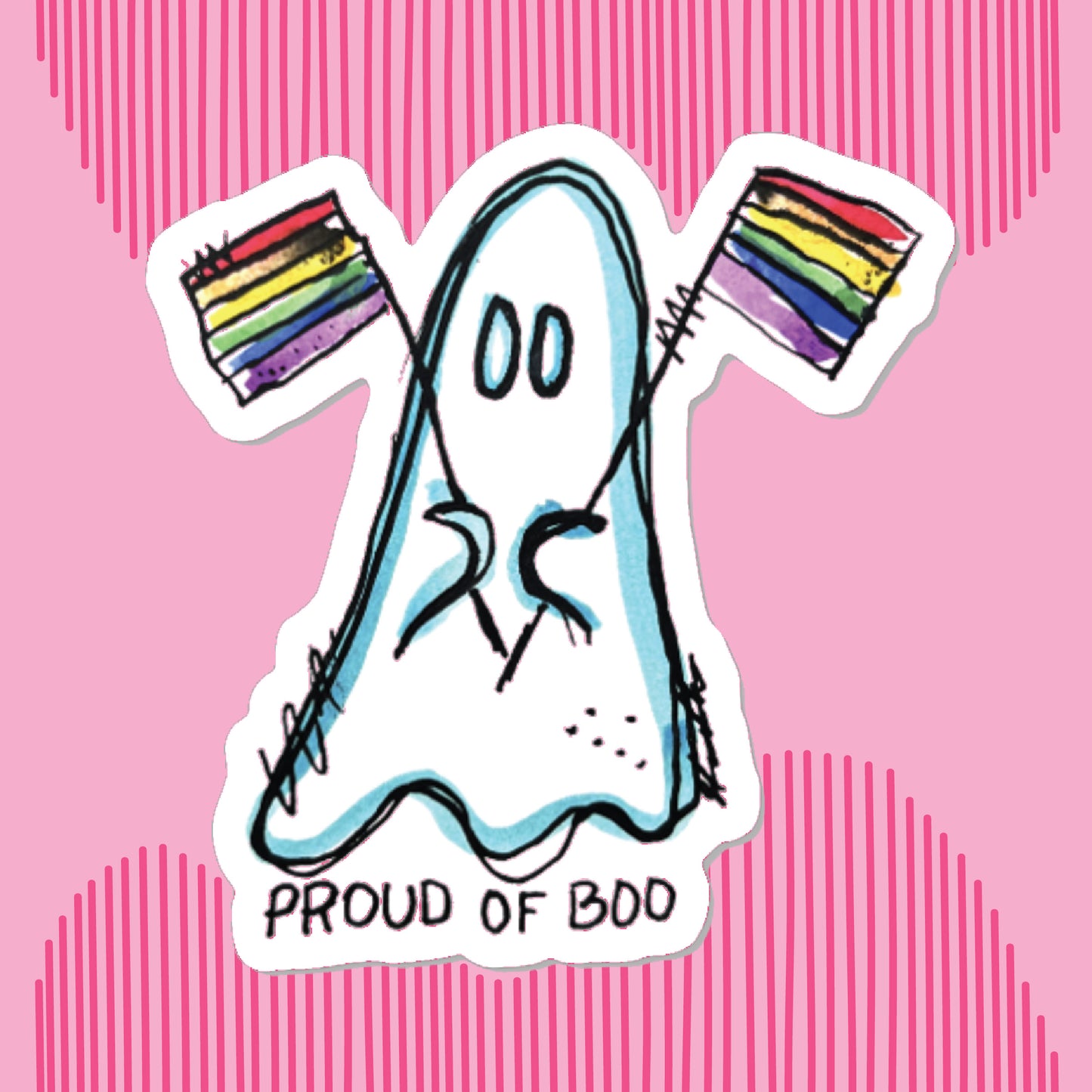 "Proud of Boo" Sticker