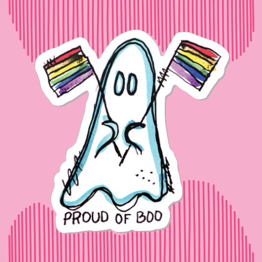 "Proud of Boo" Sticker