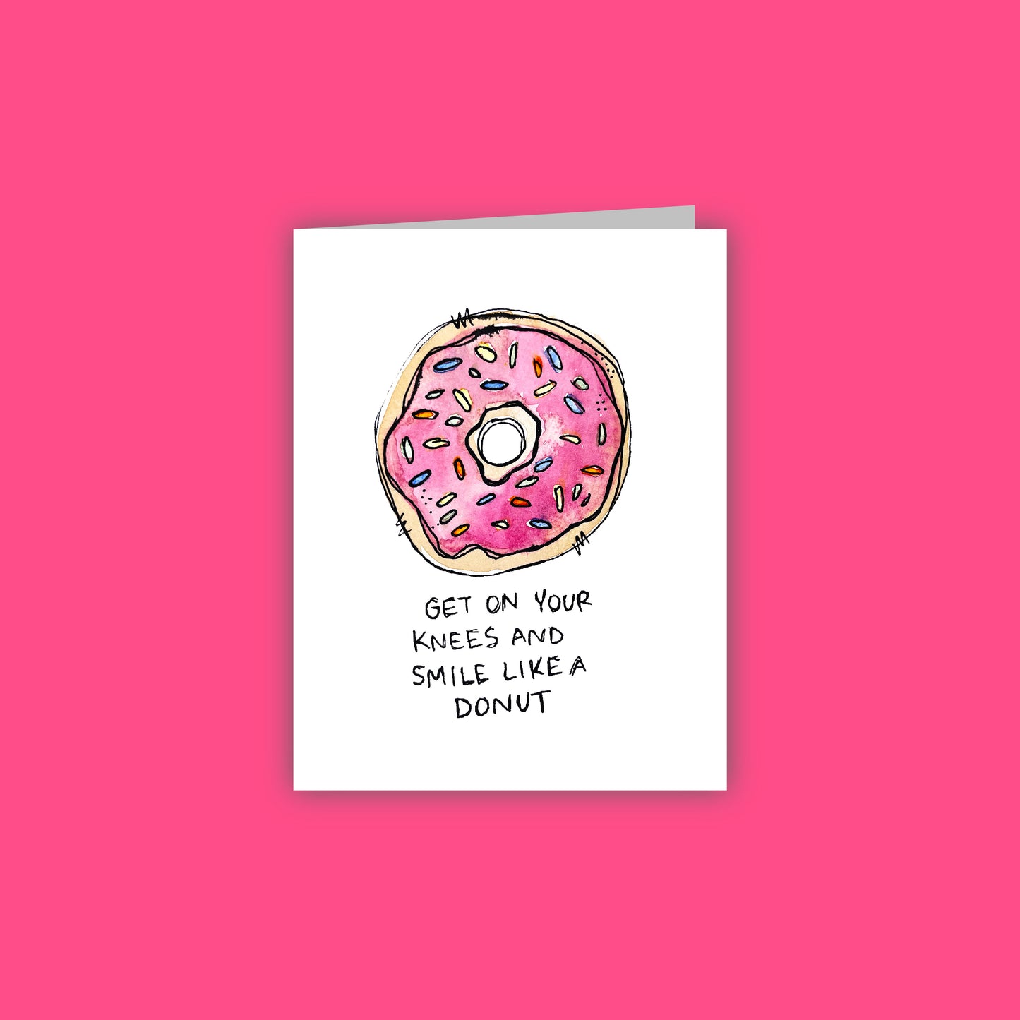 Smile Like a Donut Card