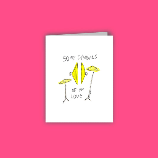 Cymbal of Love Card