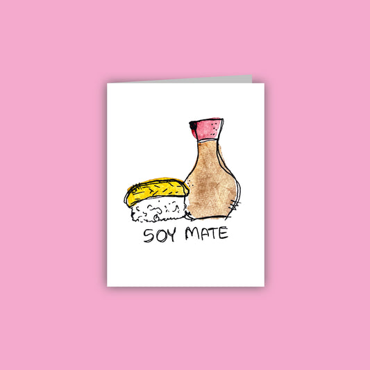 Soy Mates Card