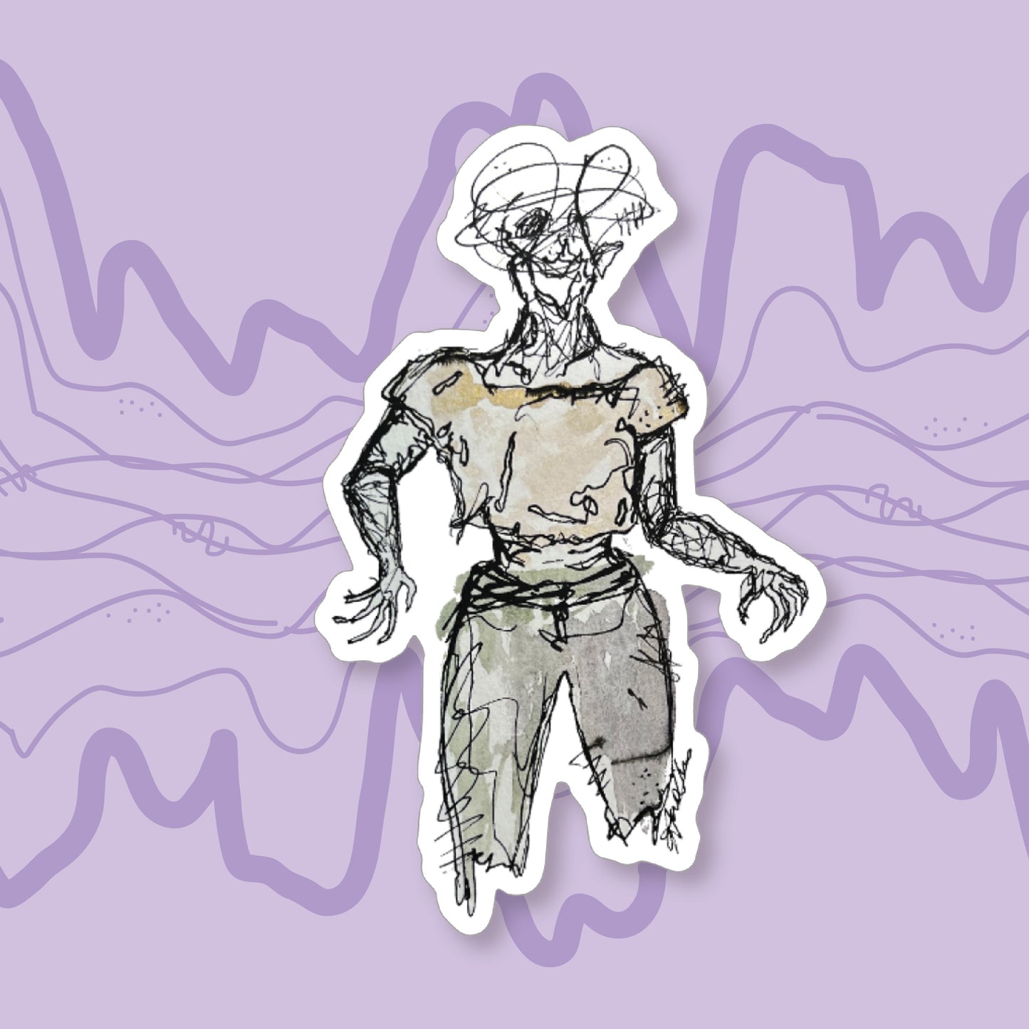 Zombie Sticker
